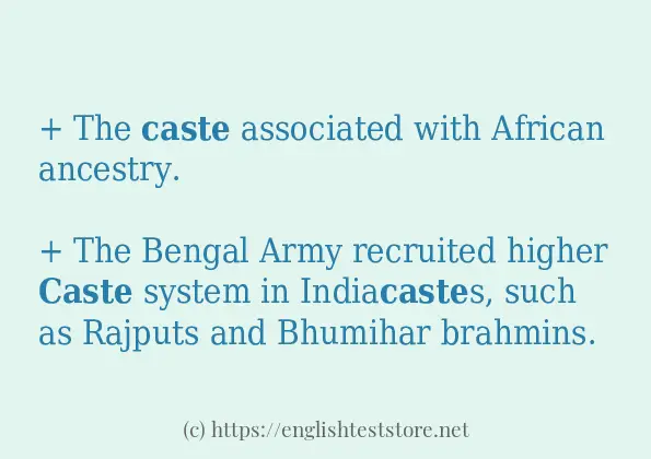 in-sentence-use-of-caste-englishteststore-blog