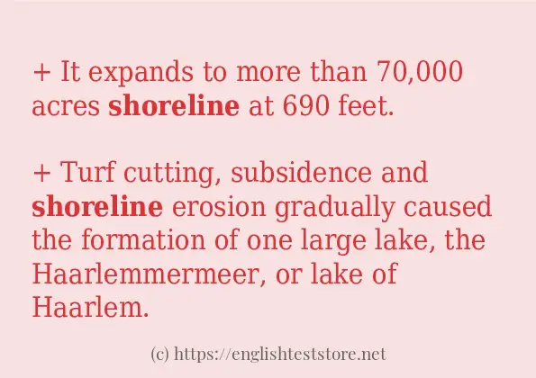 A Sentence Of Shoreline