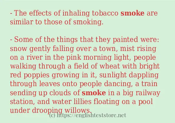 some-example-sentences-of-smoke-englishteststore-blog