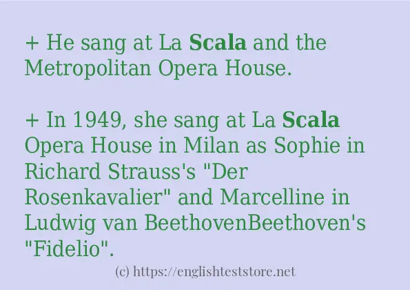 Some sentences in use of scala Some sentences in use of scala