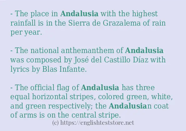andalusia how to use? andalusia how to use?