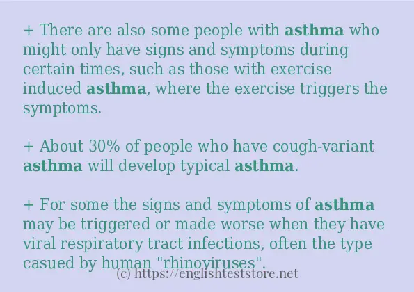 asthma use in sentences