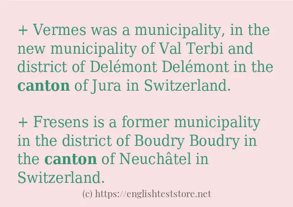 canton use in-sentences