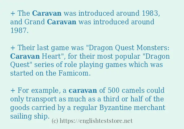 caravan