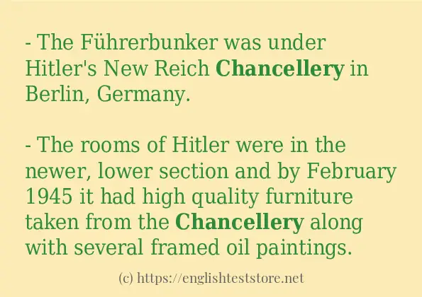 chancellery in-sentences chancellery in-sentences