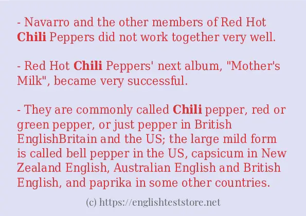 chili use in-sentences