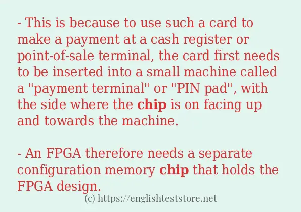 chip how to use?