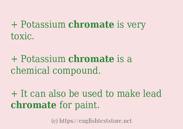 chromate how to use?