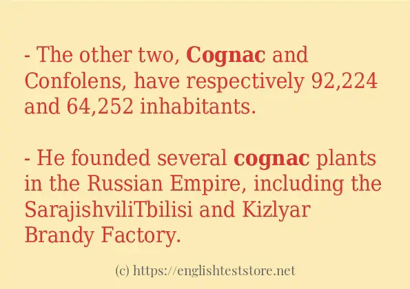 cognac some ways to use