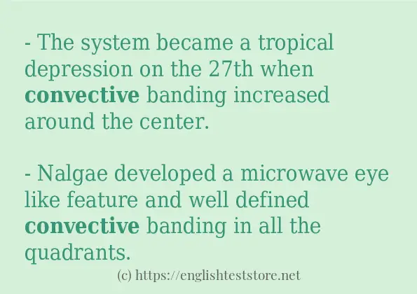 convective use in-sentences convective use in-sentences