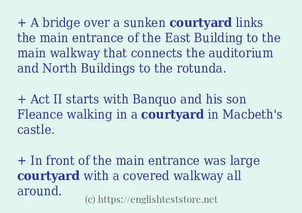 courtyard-some-sentence-examples-englishteststore-blog