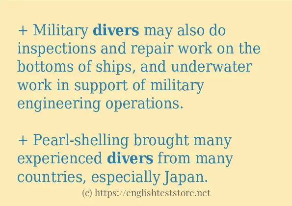 divers how to use?