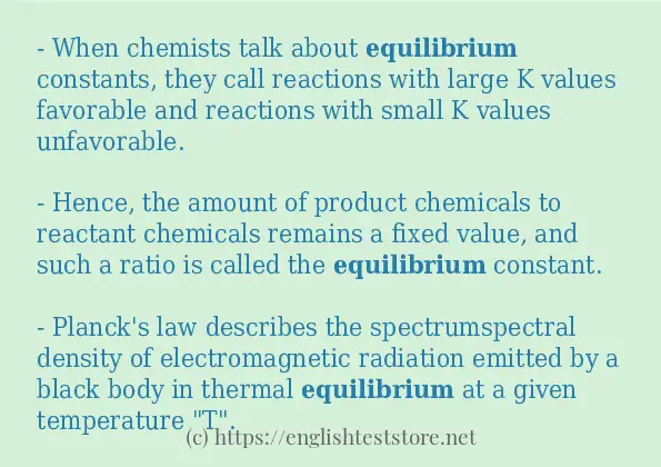 equilibrium in-sentences