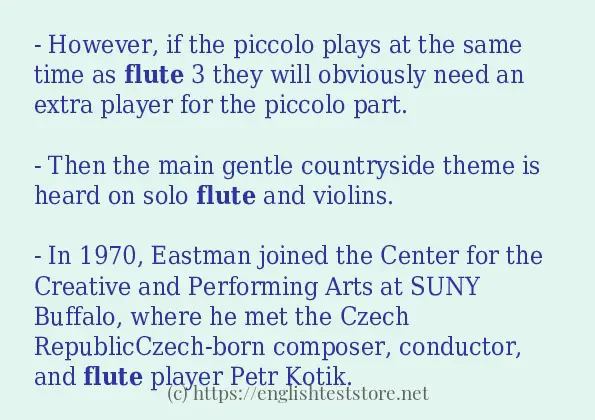 flute some ways to use flute some ways to use