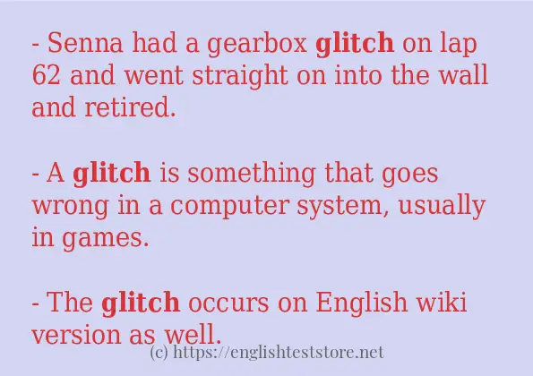 oof, glitch