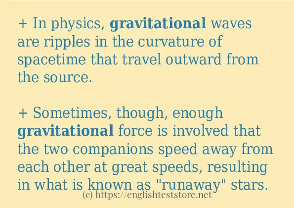 gravitational how to use?