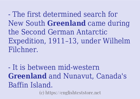 greenland how to use?