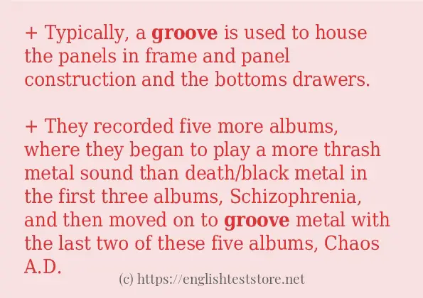 groove how to use?