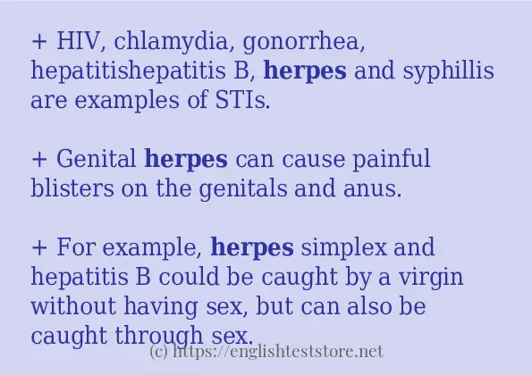 herpes how to use?
