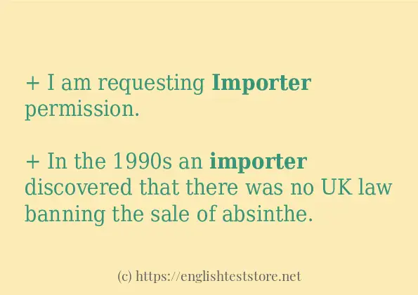 Importer Example Sentences Englishteststore Blog 4816