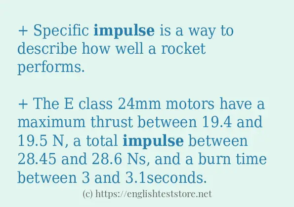 impulse some ways to use