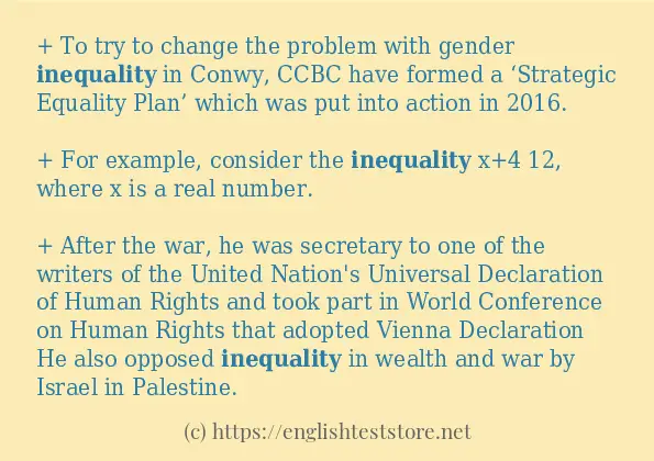 inequality use in sentences