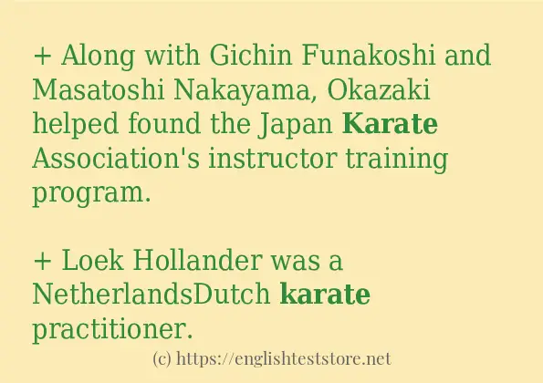 karate how to use? karate how to use?