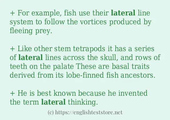 lateral in-sentences