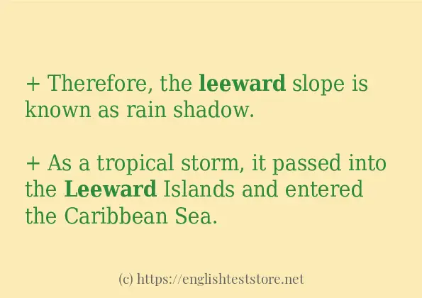 leeward how to use?