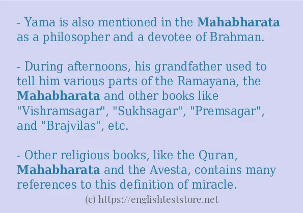 mahabharata in-sentences