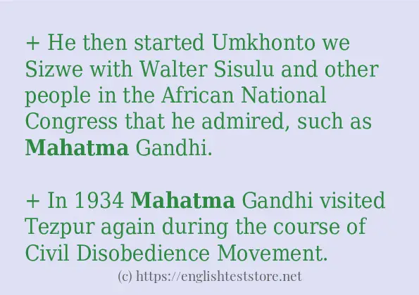 mahatma use in sentences mahatma use in sentences