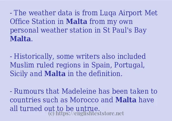 malta how to use?