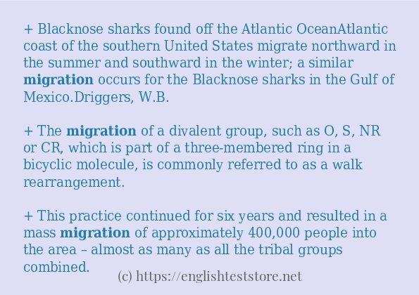 migration some ways to use