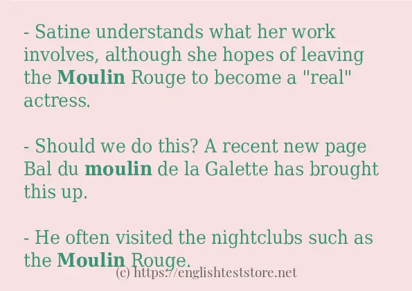 moulin use in sentences