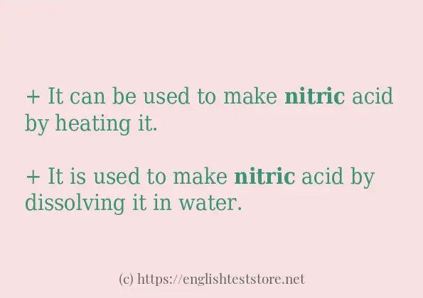 nitric how to use?