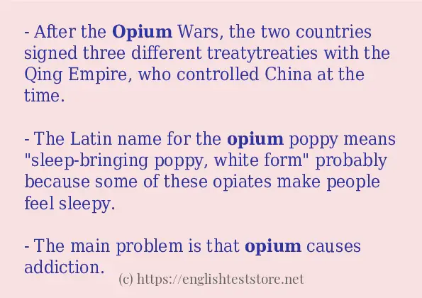 opium how to use?