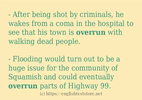 overrun use in-sentences