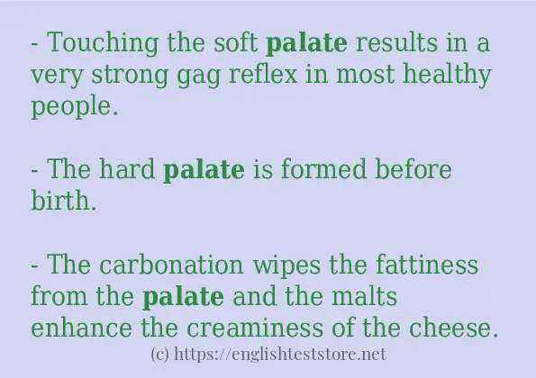 palate use in-sentences