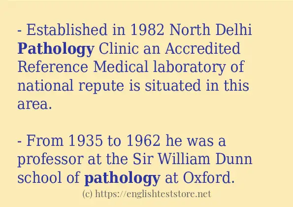 pathology some ways to use