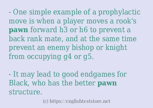 pawn use in-sentences