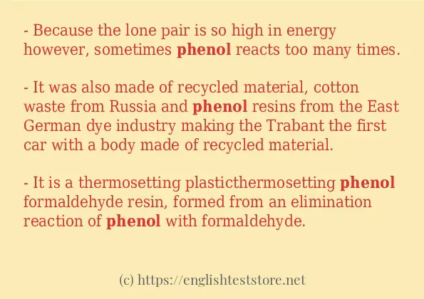 phenol how to use?