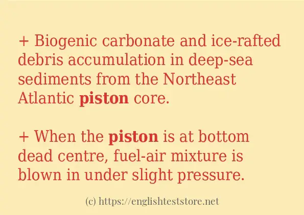 piston some ways to use