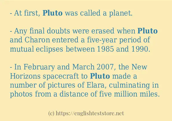pluto use in sentences