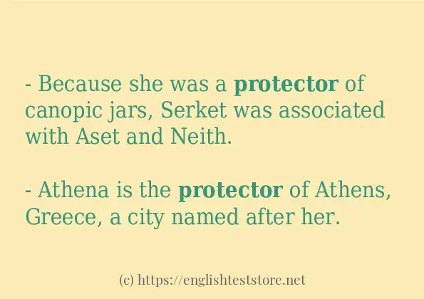 protector in-sentences