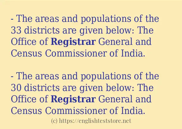 registrar use in-sentences
