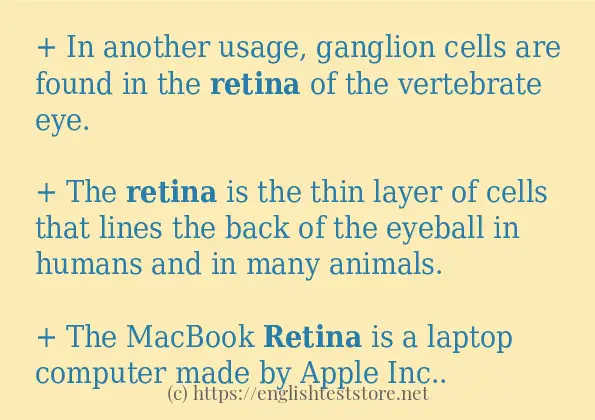 retina how to use?