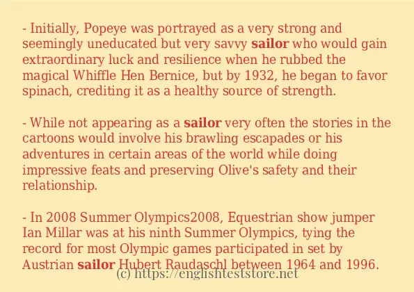 sailor in-sentences sailor in-sentences