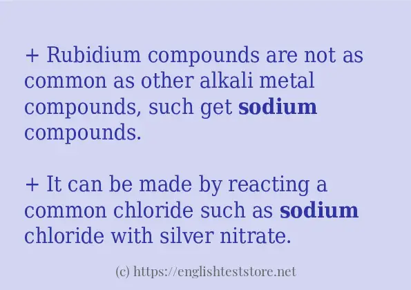 sodium in-sentences