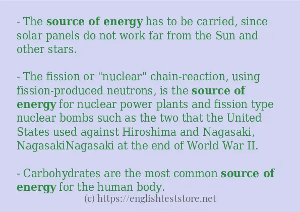 source of energy some ways to use source of energy some ways to use