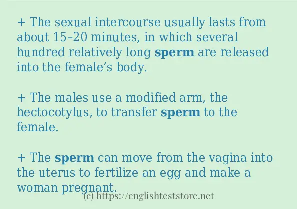 sperm use in-sentences